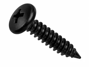 Frontier Global black self-tapping screws for aluminum fencing